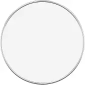 vidaXL Miroir mural Argenté Ø 30 cm Rond