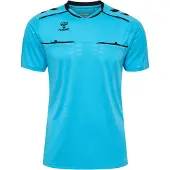 Hummel T-Shirt fonctionnel bleu néon / noir