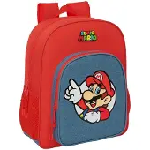 Safta Super Mario 15l Backpack Rouge Enfants
