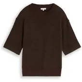 Tom Tailor Pull-over brun foncé