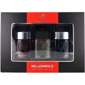 Tonino lamborghini Set : Millennials, Eau de Toilette, pour hommes, 40 ml + Millennials Winner, Eau de Toilette, pour hommes, 40 ml + Millennials Dinamico, Eau de Toilette, pour hommes, 40 ml