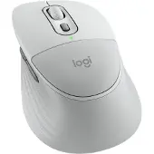Logitech Signature Comfort Plus M850 L Souris Sans Fil Off-White