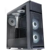 Zalman N5 OF ATX, Baltas LED x3, ODD (ATX, Mini-ITX), Boîtier PC, Noir