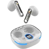 White Shark GEB-TWS37 HyperBeat blanc (2 h, Sans fil), Écouteurs, Blanc