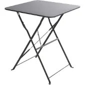 Progarden Table pliante Excellent Houseware, dimensions 60x60x71 cm, couleur anthracite