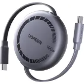 UGREEN Câble Rétractable Nexode PD USB-C 100W 1m Gris