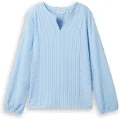 Tom Tailor Chemisier opal / bleu clair