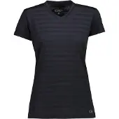CMP T-shirt avec détails en maille horizontale femme