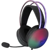 White Shark GH-2342 Firefly noir (Filaire), Casque gaming, Noir