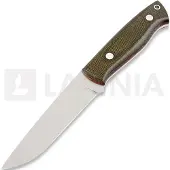 Brisa Couteau Trapper 115 Elmax, Flat, Micarta, vert