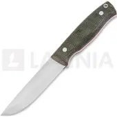 Brisa Trooper 115, scandi, green canvas micarta