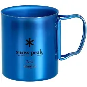 Snow Peak Mug en titane double paroi 450