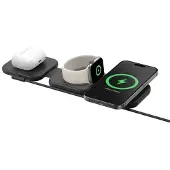 Belkin Boostcharge Pro Qi2 15w 3 In 1 Wireless Charger Noir