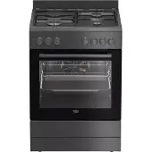 Beko Cuisinière mixte 72l 4 feux anthracite - - FBM63130ACT - b100