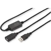 Digitus Câble de rallonge USB , prise mâle - prise femelle, 15,0 m