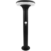 Enovalite Lampe d'allée solaire avec capteur PIR (300 lm, IP54)
