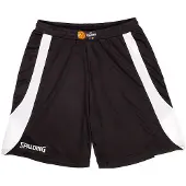 Spalding Short de basketball Jam Hommes - Rouge / Blanc