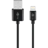 Goobay Câble Lightning - Mâle Lightning vers Mâle USB A 2.0