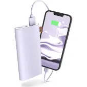 Fresh 'n rebel Batterie Externe 12 000 mAh Violet