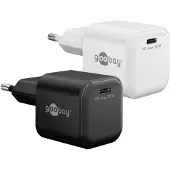 Goobay Chargeur rapide USB-C PD GaN Nano (30 W) noir -