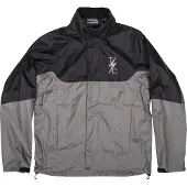 Thrashin Supply Co Mission Rain Jacket Noir,Gris 2XL