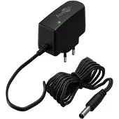 Goobay 64977 Adaptateur secteur 12 V (12 W / 1,0 A), noir, 1,8 m - avec fiche DC 5,5 mm x 2,1 mm