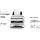 Epson WorkForce Pro WF-M5399DW - Impression jet d'encre - noir et blanc