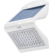 Goobay LED-Solar-Wandleuchte mit Bewegungsmelder, 4 W, weiss (500 lm, IP65)