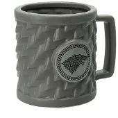 Abystyle Licence GAME OF THRONES STARK 3D Puodelis, Tasse, Gris