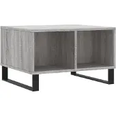 vidaXL Table basse Gris Sonoma 60x50x36,5 cm Bois composite