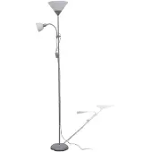 vidaXL Lampadaire, gris