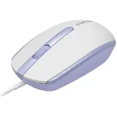 Canyon Computer mouse mouse M-10 Wired Dark grey (Filaire), Souris, Blanc, Violet