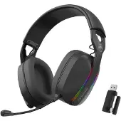 MARVO Casque de jeu sans fil Pluz 70w, argent, taille unique