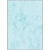 Sigel papier marbr¿, A4, 90 g/m2, papier fin, bleu
