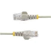 StarTech.com .com Câble Cat6 de 3 m - Mince - Connecteurs RJ45 Snagless - Gris, 3 m, C
