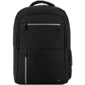 Mobilis 003084 sac à dos Sac à dos normal Noir mousse, Polyester recyclé