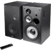 Edifier Enceintes 2.0 R2850DB-BK, 150W RMS, Bluetooth, Télécommande sans fil, Noir