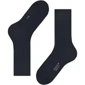 Falke Chaussettes bleu marine / blanc