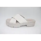 Caprice - Sandales plates blanches pour le temps libre