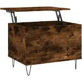 vidaXL Table basse chêne fumé 60x44,5x45 cm Bois composite