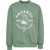 Hummel Sweat vert / blanc