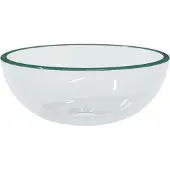 vidaXL Lavabo verre trempé 30x12 cm Transparent