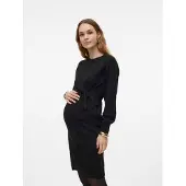 Mamalicious Robes en maille 'MLNew Anne' noir