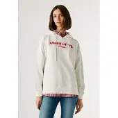 Pepe Jeans Sweat-shirt 'Narel' rouge / blanc