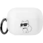 Karl Lagerfeld Klap2Hnchtct Airpods Pro 2 (2022/2023) Cover Transparent Iconic Choupette