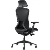 Schaffenburg Chaise de bureau ATO-600-NEN-BM-BB-S Série 600 Mécanisme synchrone noir (49 - 59 cm)
