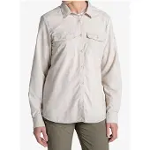 Craghoppers Nosilife Loukkos Long Sleeve Shirt Beige 36 Femme