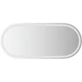 vidaXL Miroir de salle de bain LED 100x45 cm ovale