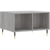vidaXL Table basse Gris Sonoma 60x50x36,5 cm Bois composite