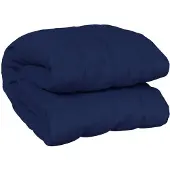 vidaXL Couverture lestée Bleu 200x230 cm 9 kg Tissu